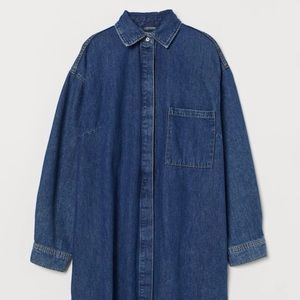 H&M Oversized Denim Dress